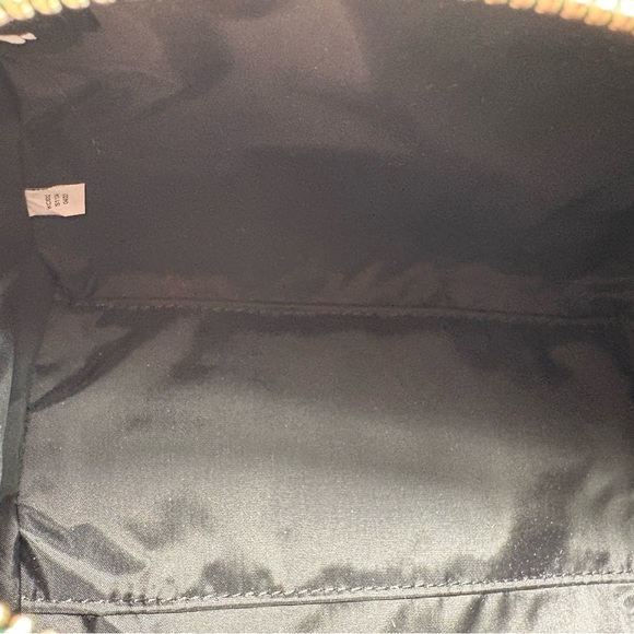 NWT Kate Spade ‘Chelsea’ Deep Jade Green Nylon Cosmetics Bag with Gold Accents - Picture 5 of 6